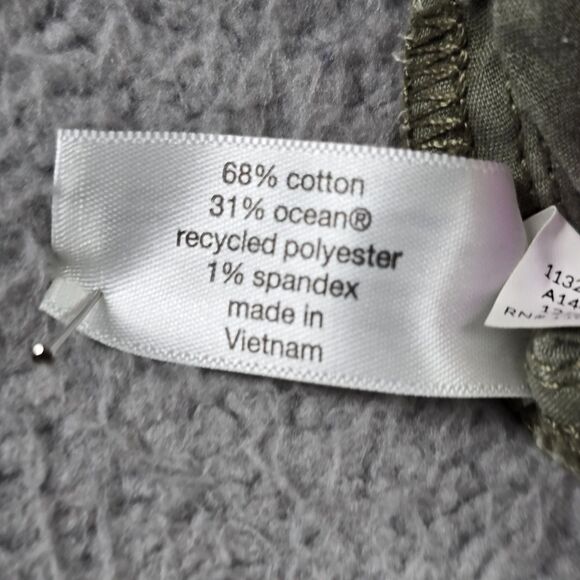 Lane Bryant Womens Shorts 14 Green Signature Fit Flex Magic Waistband Stretch - Picture 9 of 16